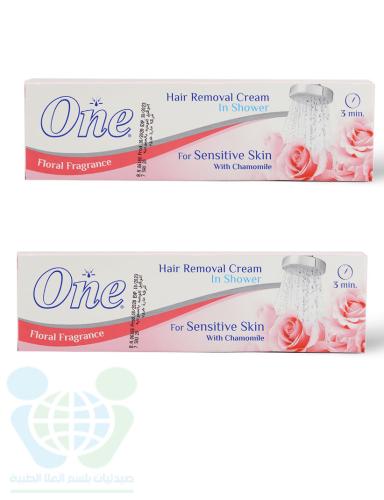 EVA ONE HAIR REMOVAL CREAM SENSITIVE SKIN 140GM OFFER 2 PCS