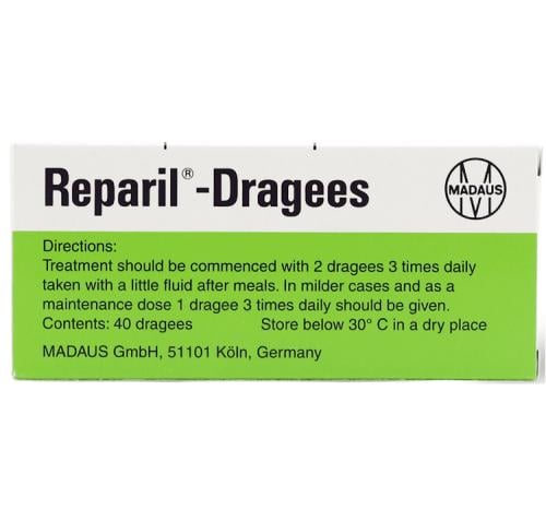REPARIL DRAGEES 40 TAB