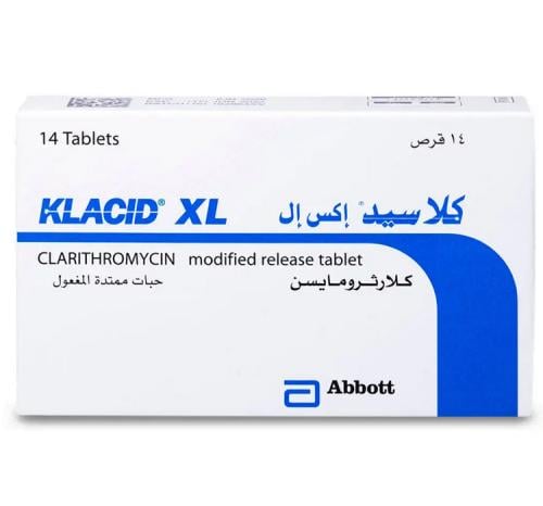 KLACID XL500mg 14 TAB