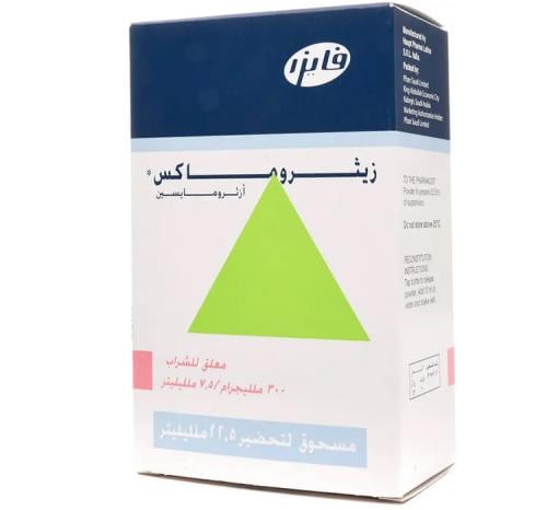 ZITHROMAX 300MG/7.5ML SUSP