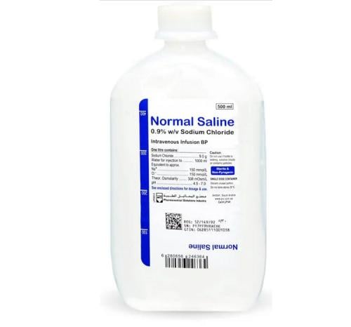 SOLUTIONS INUDSTRY NORMAL SALINE 500 ML