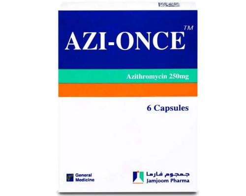 AZI ONCE 250MG 6CAP
