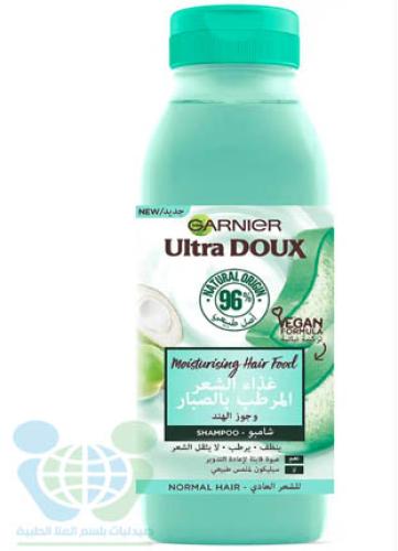 ULTRA DOUX HAIR SHAMPOO MOISTURISING HAIR FOOD ALOE VERA COCOUNT 3 IN 1 350 ML