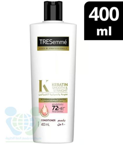 TRESEMME HAIR CONDITIONER KERATIN SMOOTH AND STRAIGHT 400 ML