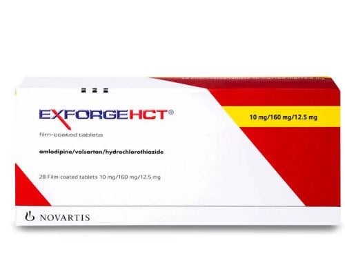 EXFORGE HCT 10/160/12.5 MG