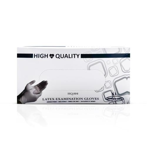 LATEX GLOVES XL 100PCS