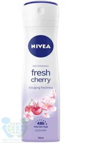 NIVEA DEODORANT SPRAY WOMEN FRESH CHERRY 150 ML