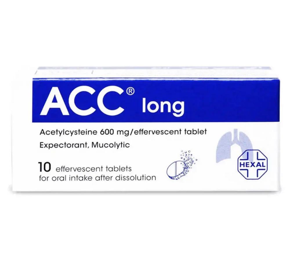 ACC LONG 600MG 10EFF