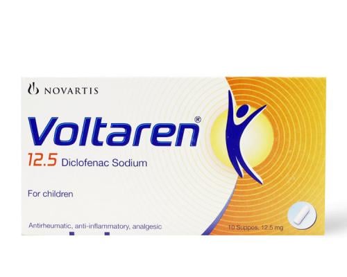 VOLTAREN 12.5MG SUPP
