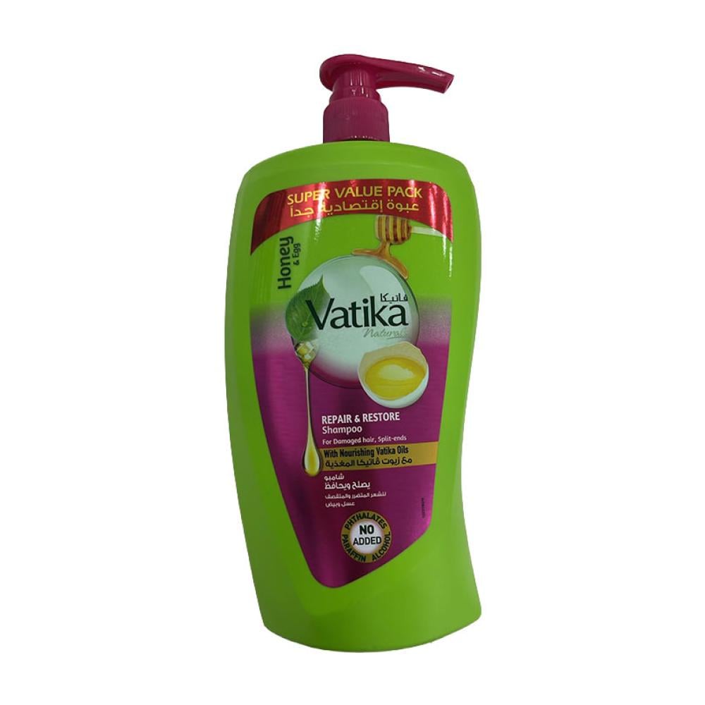 Vatika Shampoo Repairs & Protects, Very Economical 1000ml Pack