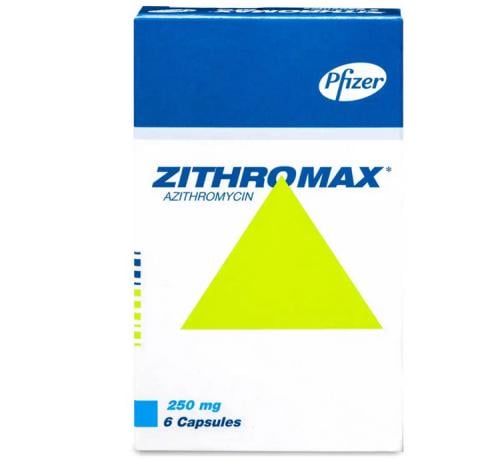 ZITHROMAX 250MG 6CAP