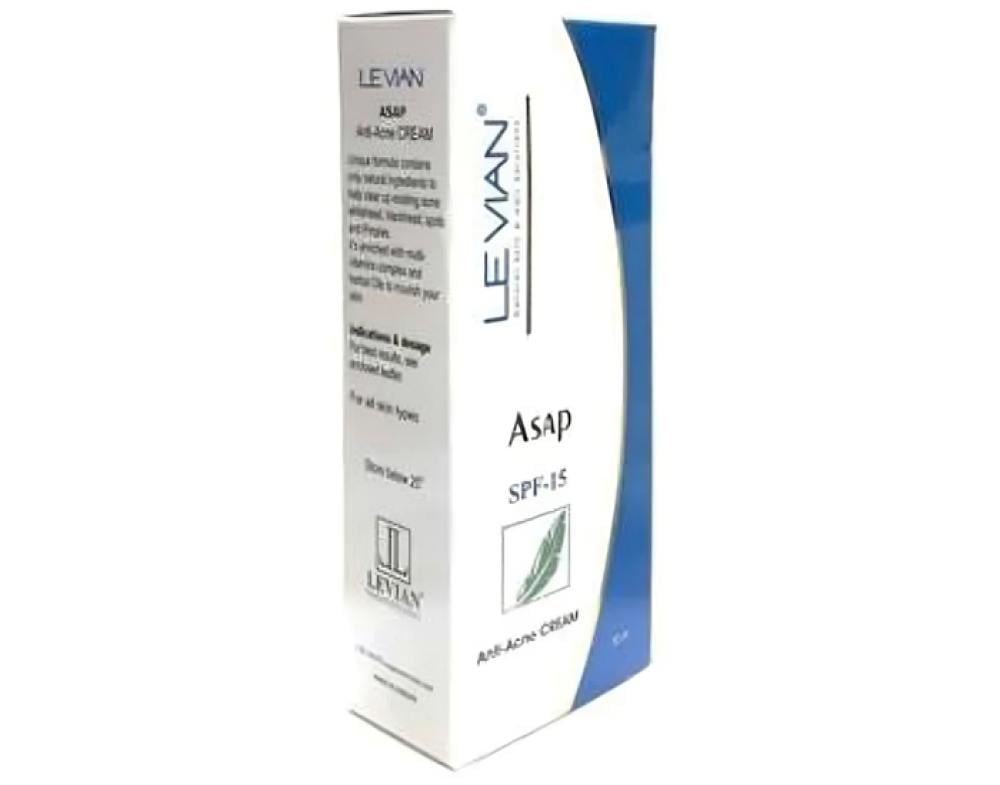 ليفيان اساب كريم ازالة حب الشباب