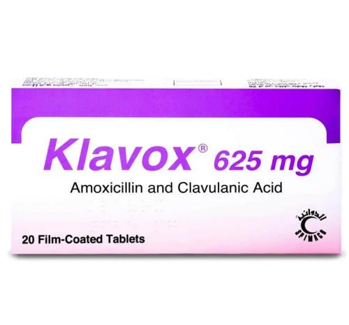 KLAVOX 625MG 20TAB