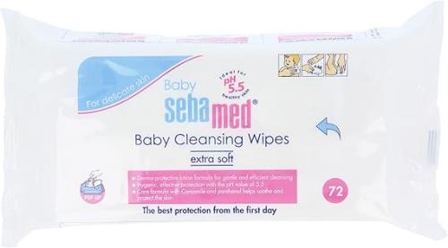 SEBAMED BABY WIPES EXTRA SOFT 72 P