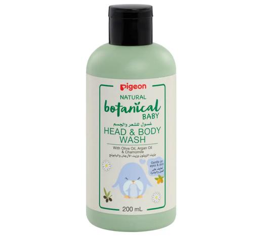 PIGEON BOTANICAL BABY HEAD & BODY WASH 200 ML