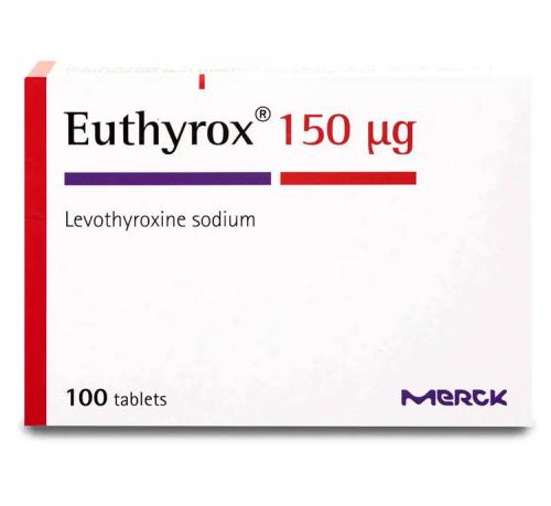 EUTHYROX 150 UG 100 TAB