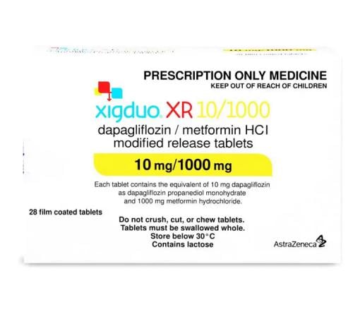 XIGDUO XR 10/1000MG 28TAB