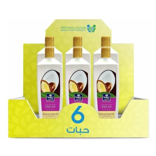 Parachute Coconut & Argan Shampoo 340ml *6 Pack | Value Box