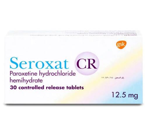 SEROXAT CR 12..50MG 30TAB