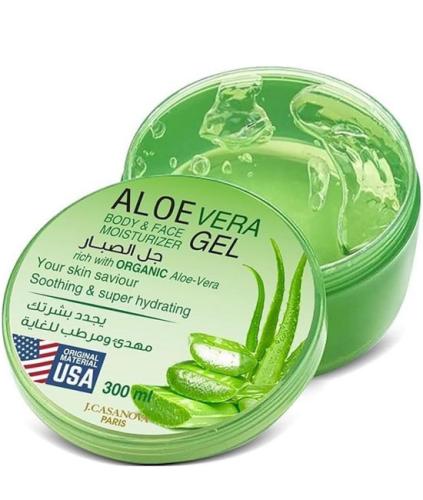 J CASANOVA ALOE VERA GEL MOISTURIZER 300 ML