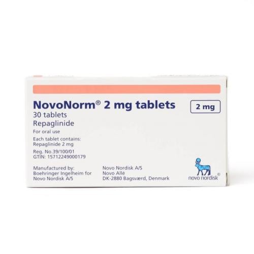 NOVONORM 2MG 30TAB