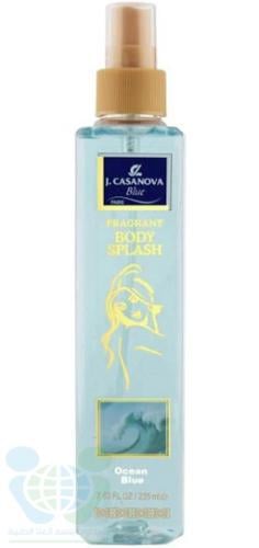 J CASANOVA BODY SPRAY OCEAN BLUE 235 ML