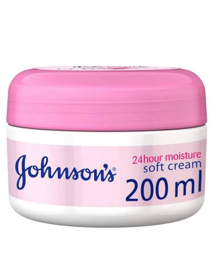 JOHNSON SOFT CREAM 24H MOISTURIZING 200 ML