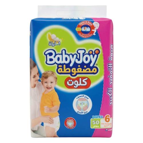 BABYJOY PANTS GIANT 6 50 PCS