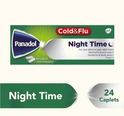 PANADOL COLD & FLU 24 CAP