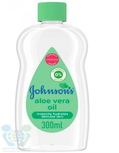 JOHNSON BABY OIL ALOE VERA 300 ML