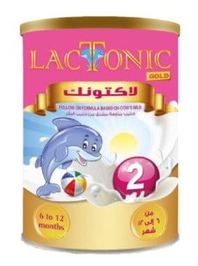لاكتونك 2 حليب أطفال المرحلة الثانية من 6 أشهر وحت...