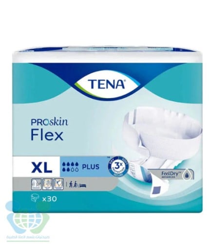 TENA ADULT DIAPERS FLEX PLUS XL 3*30 PCS