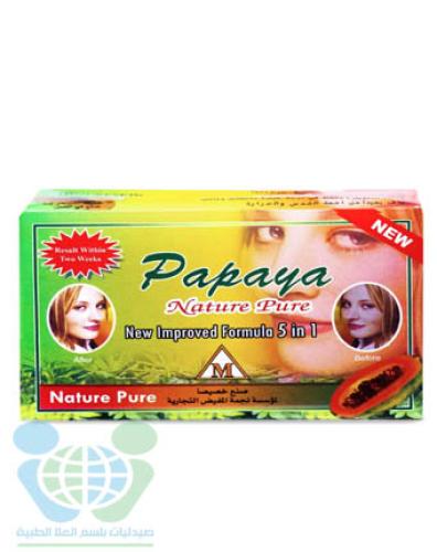 PAPAYA SOAP BAR 5*1 135 GM FRUITY