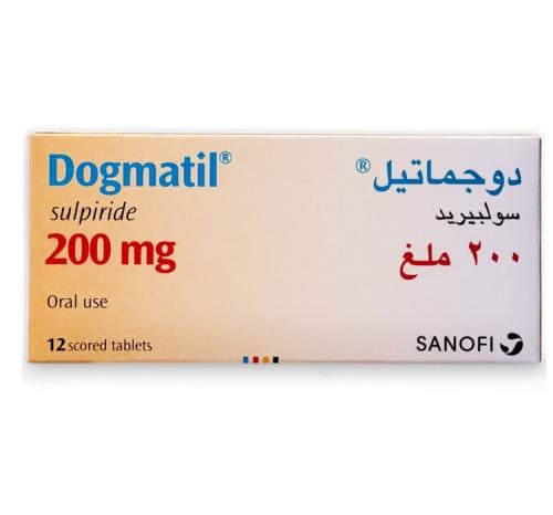دوجماتيل 200 مج كبسول 12 ق