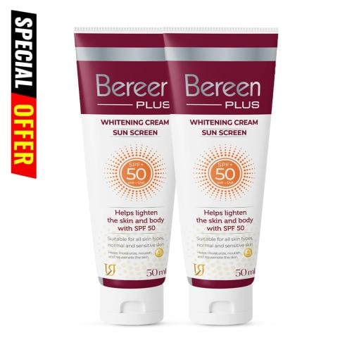 S.O BEREEN PLUS WHITENING CREAM 2 PCS