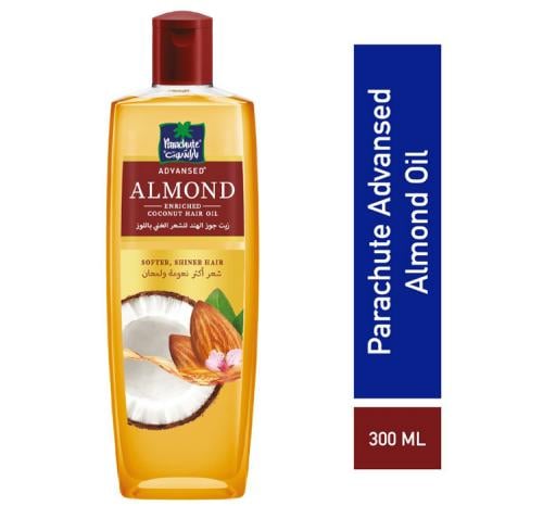 PARACHUTE HAIR OIL COCONUT WITH ALMOND 300 ML