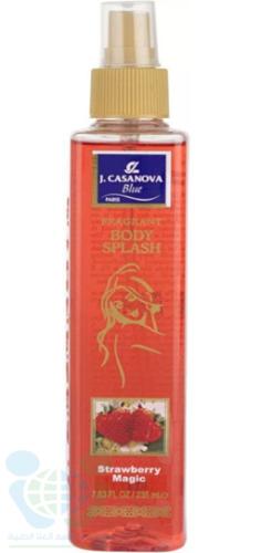 J CASANOVA BODY SPRAY STRAWBERRY 235 ML