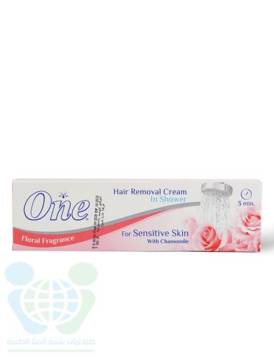 EVA ONE HAIR REMOVAL CREAM IN SHOWER SENSITIVE SKIN 140GM