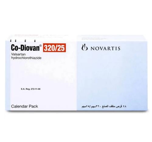 CO-DIOVAN 320/25MG 28TAB