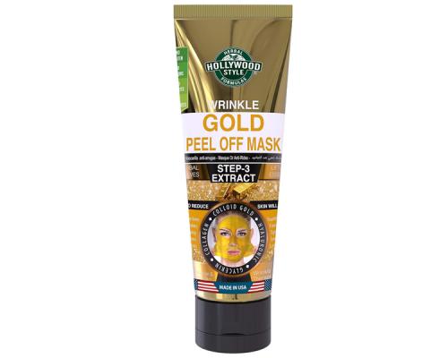 HOLLYWOOD STYLE GOLD PEEL OFF MASK WRINKLE 100 ML