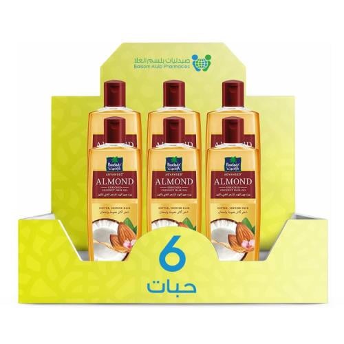 Parachute Coconut Oil with Almonds 300ml *6 Bottles | Value Box