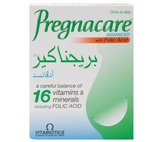 PREGNACARE 30CAP