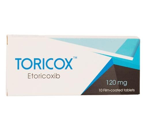 TORICOX 120 MG TAB
