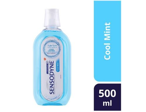 SENSODYNE MOUTH WASH COOL MINT 500 ML