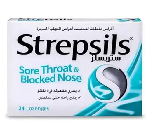 STREPSILS MENTHOL LOZ 24P
