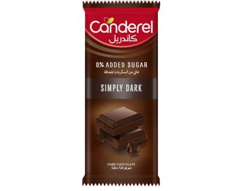 CANDEREL CHOCOLATE DARK 100 GM