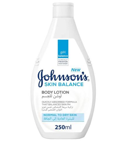 JOHNSON SKIN BALANCE BODY LOTION 250 ML
