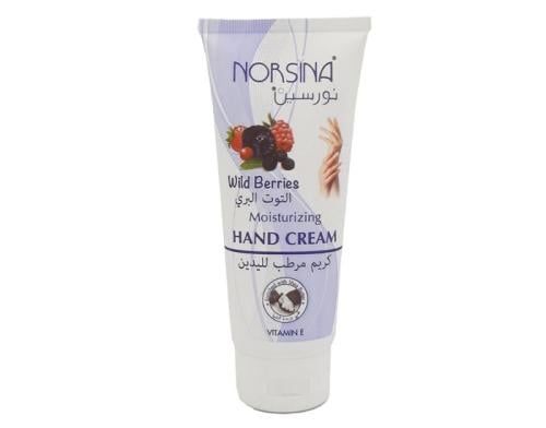 NORSINA HAND CREAM MOISTURIZING WILD BERRIES 100 ML