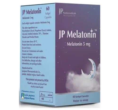 JP MELATONIN 60 SOFT GEL CAP