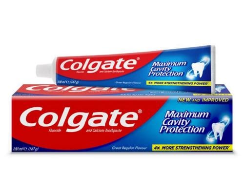 COLGATE TOOTHPASTE MAXIMUM CAVITY PROTECTION 100 ML